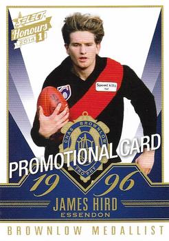 2014 Select AFL Honours Series 1 - Promos #BG41 James Hird Front